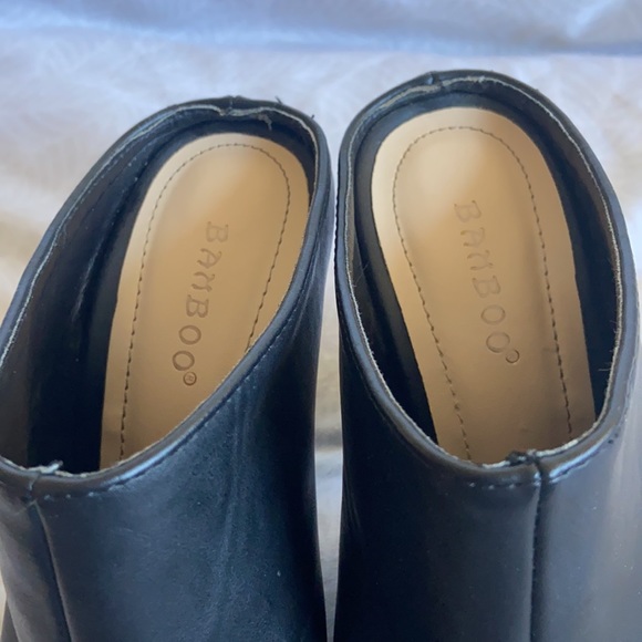 BAMBOO BACKLESS HEELS - Picture 7 of 11